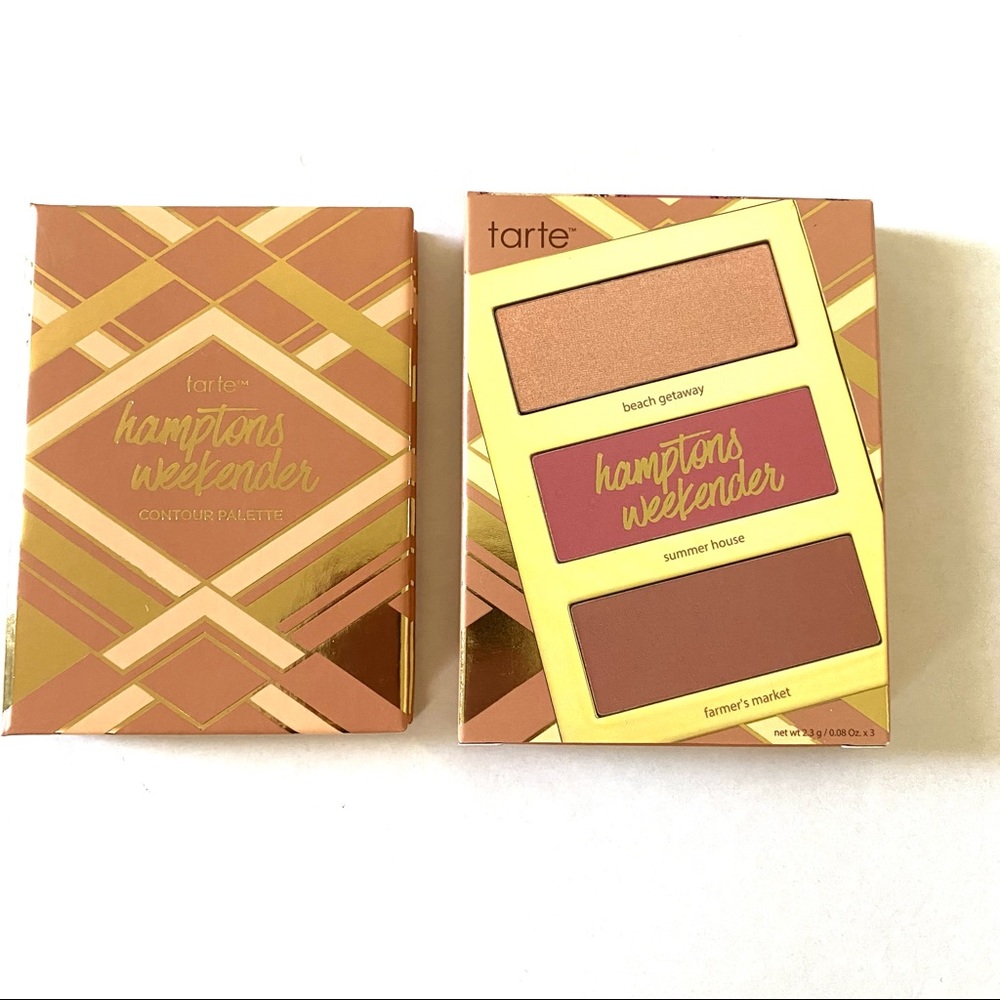 Tarte Hamptons Weekender highlight, blush & contour palette NIB